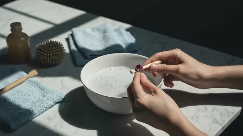 Nettoyage bijoux pierres : méthodes douces et conseils